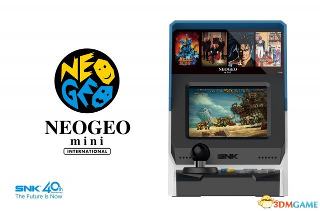 SNK品牌40周年复古主机NEOGEO mini外观