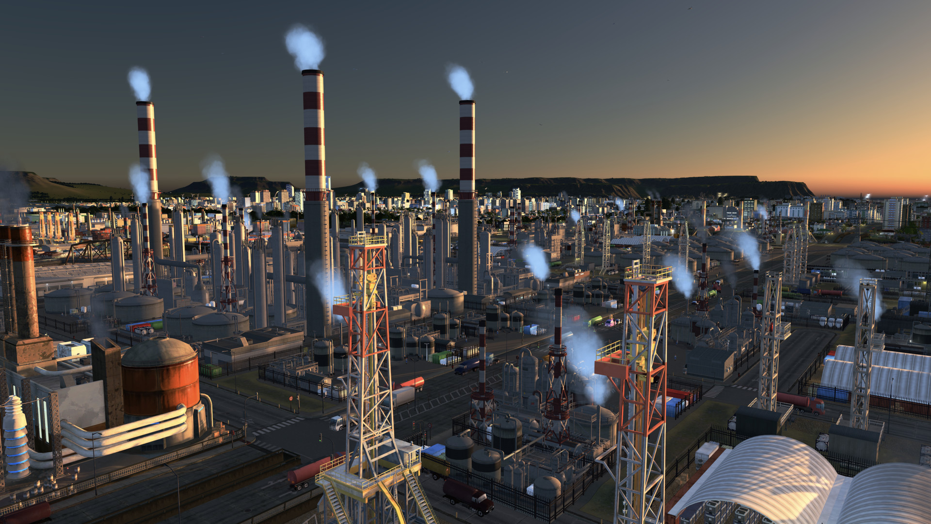PC版《城市：天际线》10月24日推出工业扩展包