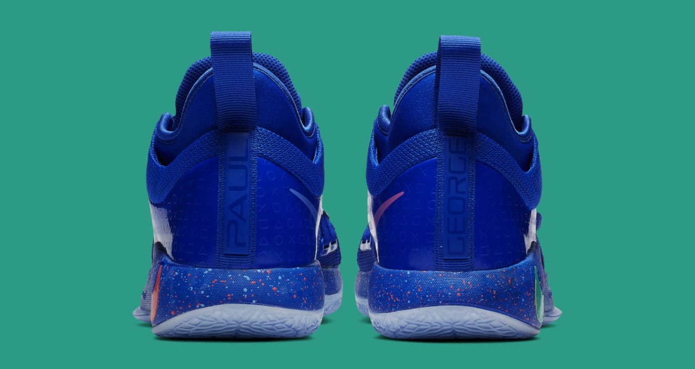 playstation联名nike pg2.5球鞋蓝色款于12月27日上市