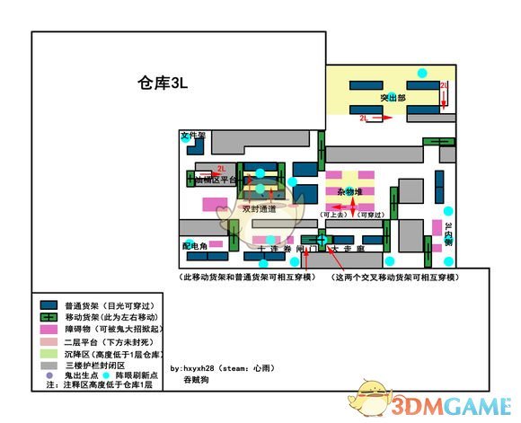 探灵笔记仓库地图结构一览