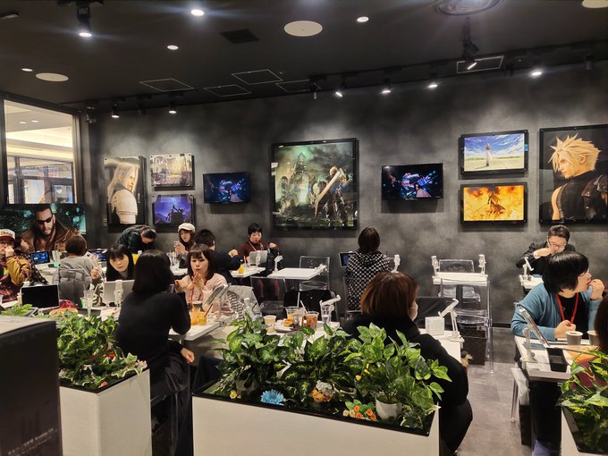 打卡圣地：SE咖啡馆更新《最终幻想7：重制版》主题