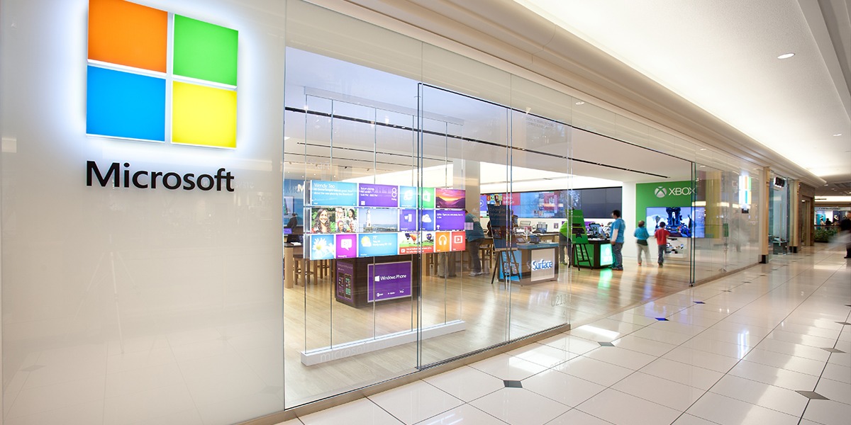 战略转型中微软宣布关闭旗下82家零售实体店