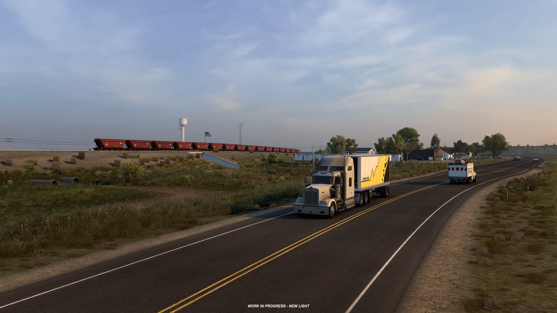 美国卡车模拟将驶向怀俄明州视觉效果升级