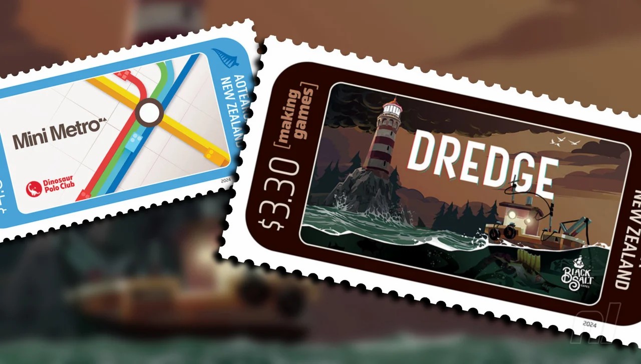 新西蘭推出游戲主題精選郵票 慶祝游戲行業蓬勃發展