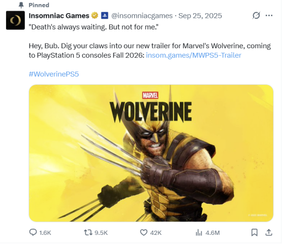 《漫威金剛狼》與《影之刃零》發售日僅差一周，引海外玩家熱議