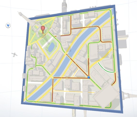 谷歌地图魔方:利用谷歌地图知识破解3D迷宫游