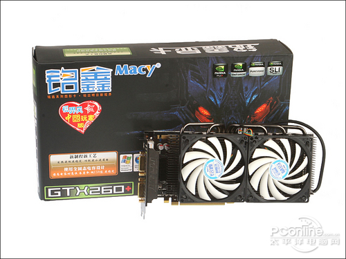 铭鑫视界风GTX260 -896D3中国玩家版