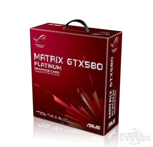 华硕玩家国度MatrixGTX580显卡