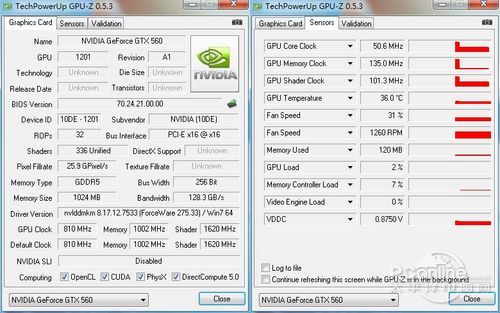 影驰GTX560 Display5显卡