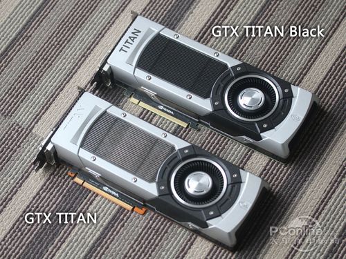 显卡外观如其名，比以往TITAN要黑