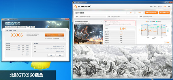 3DMark测试成绩截图