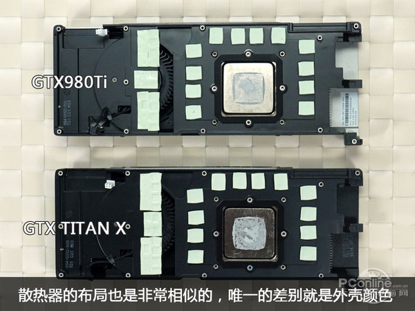 GTX980Ti/TITAN X外观及拆解对比