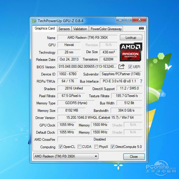 参测R7/9 300系列显卡一览