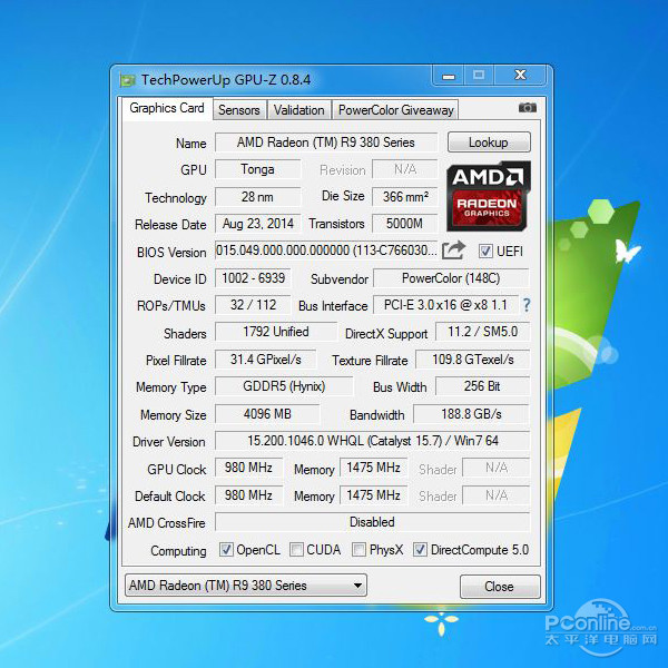 参测R7/9 300系列显卡一览