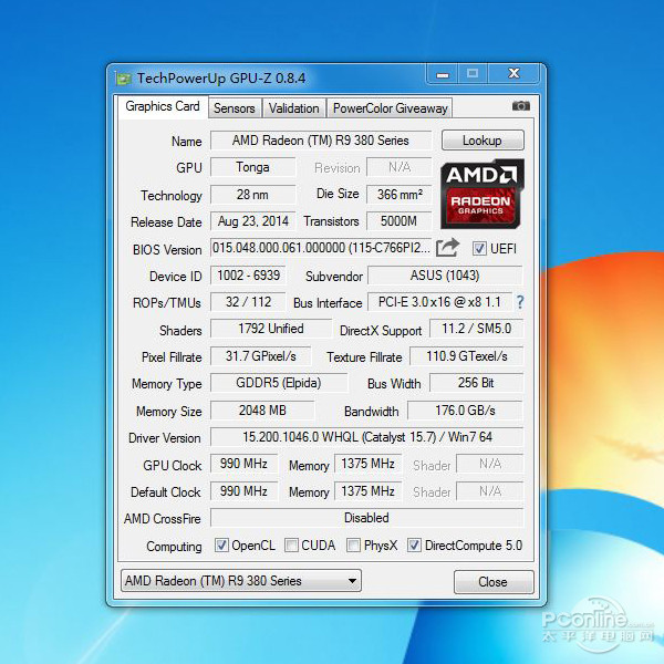 参测R7/9 300系列显卡一览