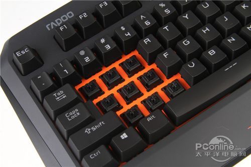 雷柏神秘的新品! V700游戏机械键盘首测