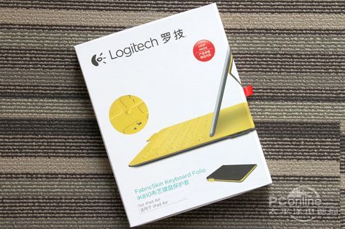 保护性兼生产力 测罗技iK810键盘保护套
