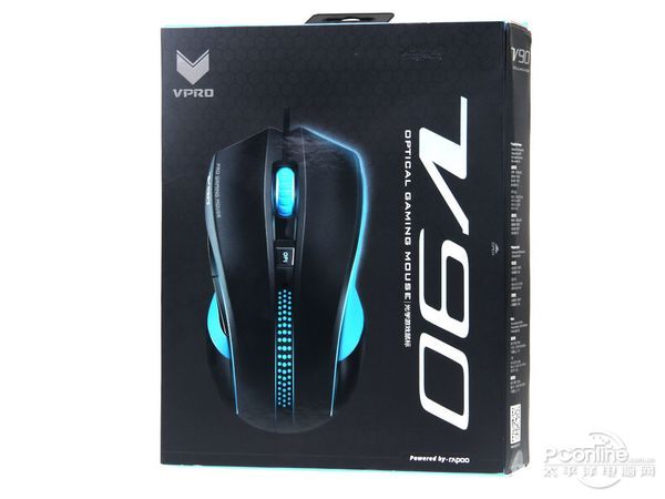 Vpro性价比之选 雷柏V90游戏鼠标评测