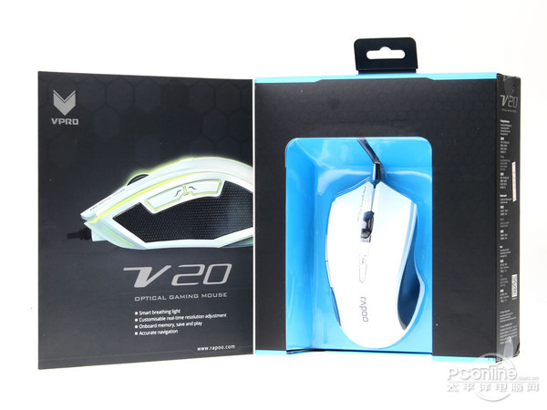 厚积薄发越来越强！雷柏V20游戏鼠标评测