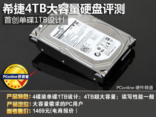 希捷4TB评测