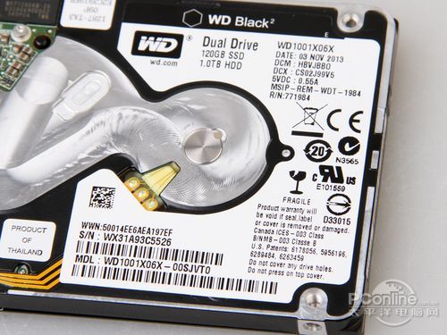 西数Black2 Dual Drive
