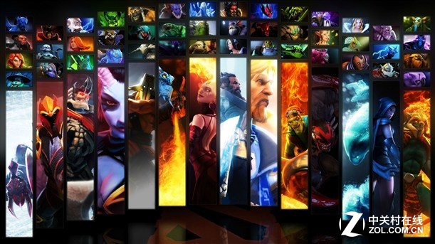 在虚拟现实里看DOTA2直播特效要不要太炫 
