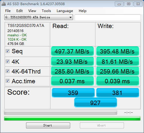 创见SSD