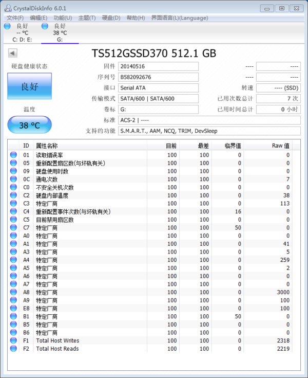 创见SSD