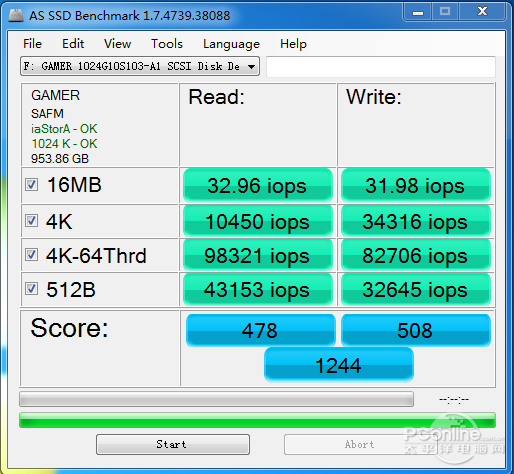 影驰GAMER 1T Plus