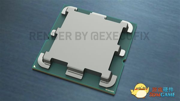 AMD AM5处理器大变样！仿佛一条机械八爪鱼
