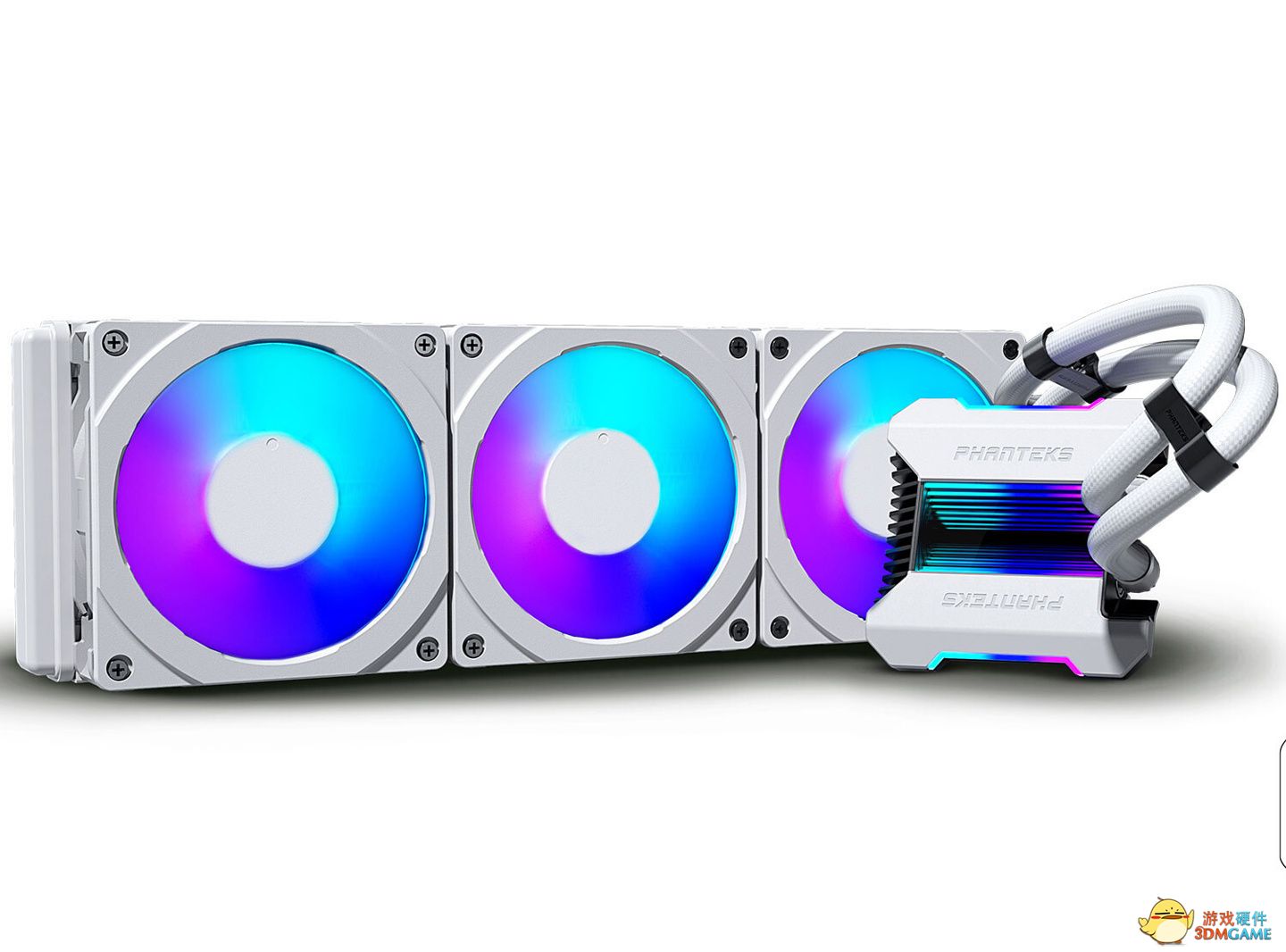 追风者推出纯白水冷散热器 Glacier One 360MPH