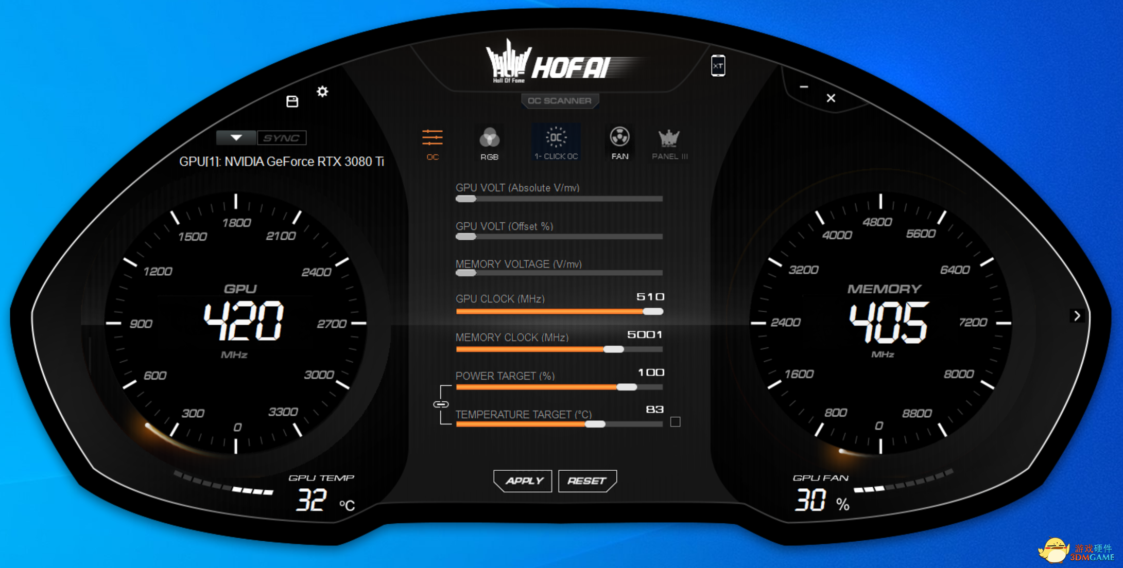 凭实力说话，影驰 RTX 3080 Ti HOF EXTREME体验报告
