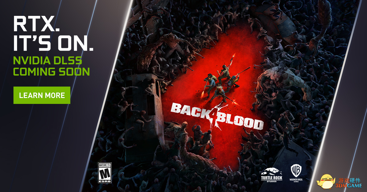 《喋血复仇》（Back 4 Blood）成最新支持NVIDIA DLSS的游戏