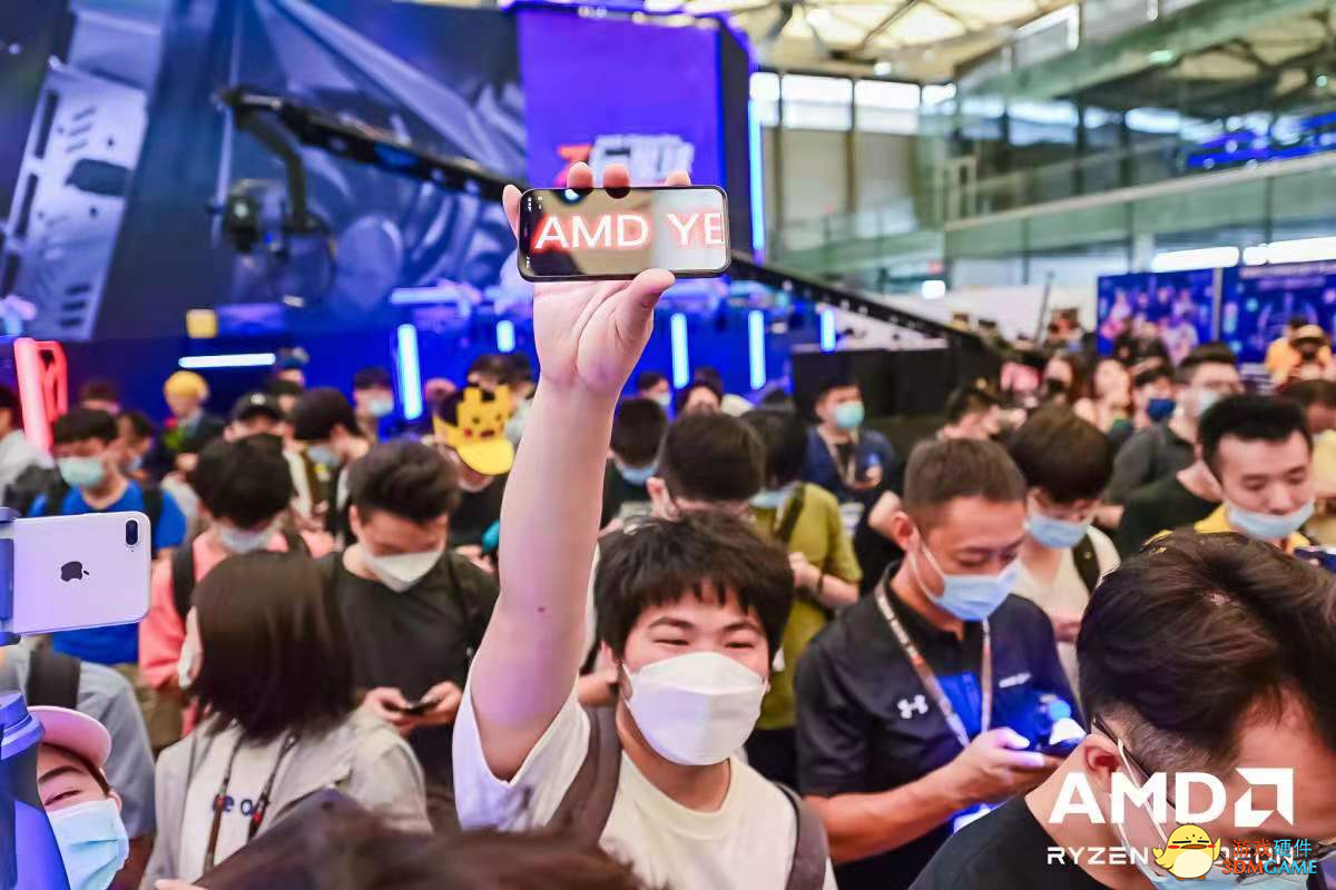 AMD Radeon RX 6600 XT新品显卡首秀 掀起ChinaJoy 2021首日小高潮