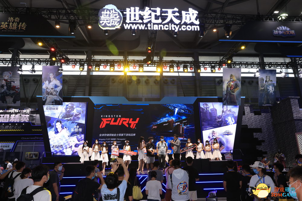 为玩家而来 Kingston FURY携新款高端内存亮相2021 ChinaJoy
