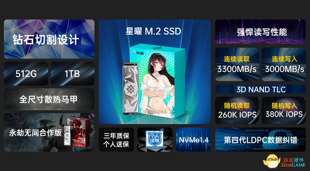 星曜家族再壮大，影驰 星曜 SSD来了