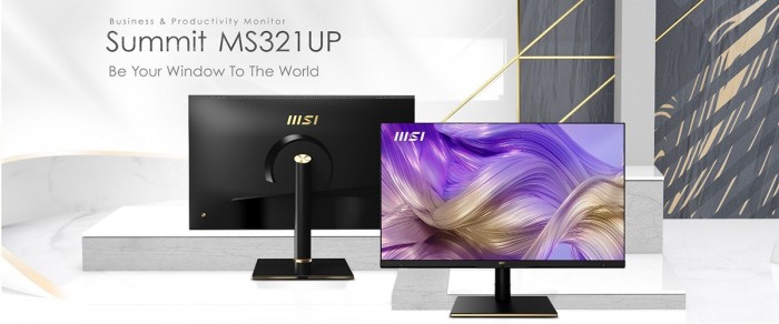 微星推出Creator P50台式机与Summit MS321旗舰显示器