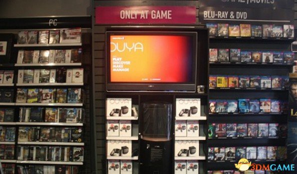 英国某游戏店展示安卓游戏机OUYA 结果叫好不叫座