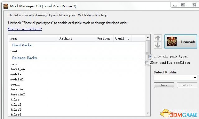 罗马2：全面战争 MOD管理工具下载