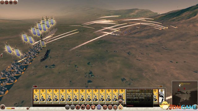 罗马2：全面战争 修改远程伤害MOD 4.0版可用