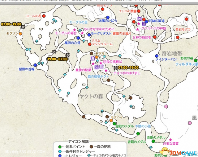 最終幻想13：雷霆歸來 3個莫古利的位置 莫古利在哪