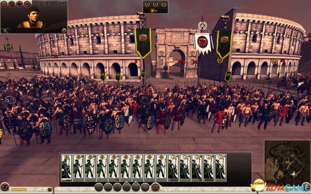 罗马2：全面战争 一回合建筑科技招兵MOD 支持8号升级