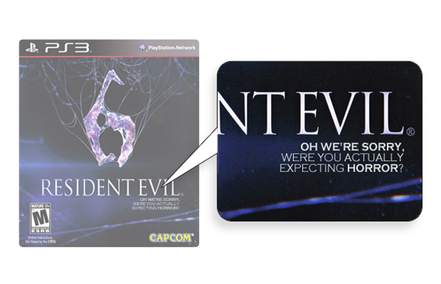 《生化危机6》 “真抱歉。你们真的是想要恐怖吗?”