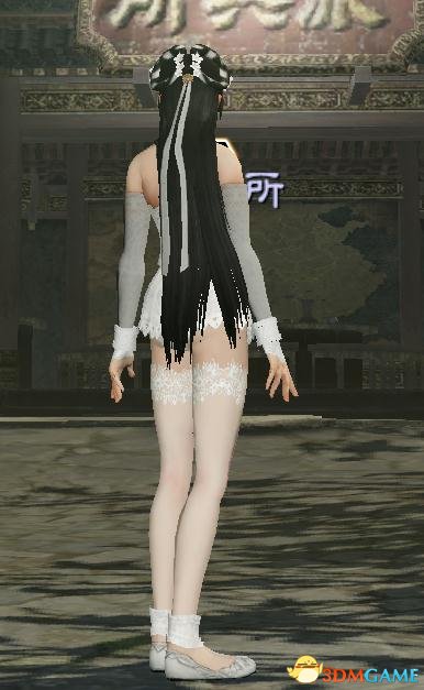 真三国无双7 with 猛将传 白色蕾丝关银屏|