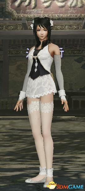 真三国无双7 with 猛将传 白色蕾丝关银屏|