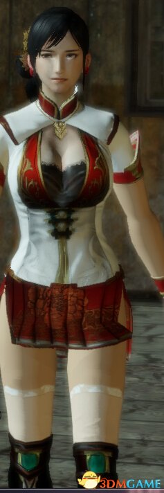 真三国无双7 with 猛将传 红白短袖练师|