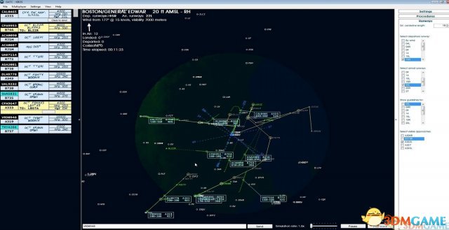 全球空中交通管制模拟