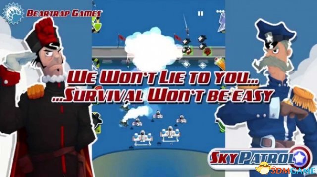 飞行射击游戏《天空巡逻队》本月8日登陆iOS平台