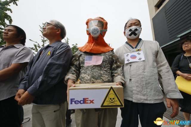 险些自酿生化袭击 美军误送活炭疽菌至韩国引恐慌
