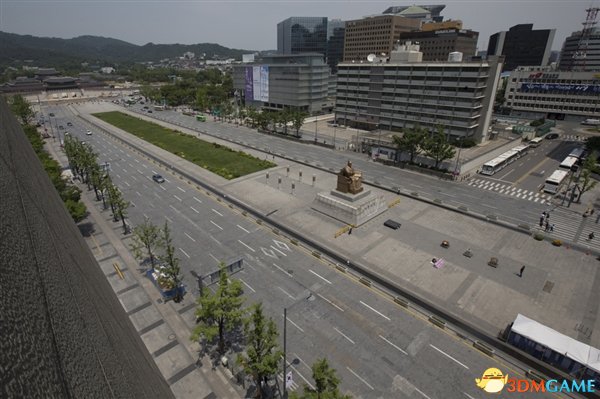 MERS病毒笼罩下的韩国首尔：宛如空城
